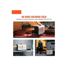 8KW Portable Multi Purpose 12V/24V Diesel Space Heater System for Vehicles and Outdoors