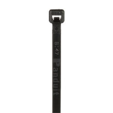 Heat Stabilized Intermediate Cross Section Cable Tie Black PLT1.5I-M300 (Pack of 1000)