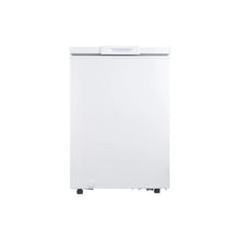 Compact 3.3 Cu.Ft Top-Opening Chest Freezer with Adjustable Thermostat Energy Saving Operation & Quiet Cooling White