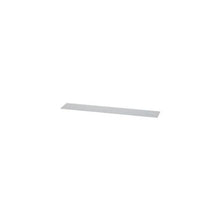 8 Inch Steel Powder Coated Cable Management Tray Protector Silver PWBTL8PG