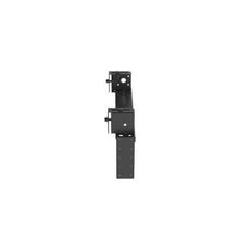 Powder Coated Overhead Distribution Rack Threaded E Rails Black PZLRB4U