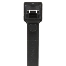 Weather Resistant Heavy Cross Section Cable Tie Black PLT13H-Q0 (Pack of 25)