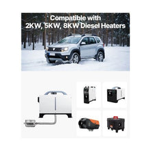 25mm Diameter Stainless Steel Diesel Heater Exhaust Flex Tube for 2KW, 5KW, and 8KW Heaters