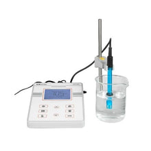 Benchtop Digital pH Meter 3-Point Calibration 0–14 pH Range Large Backlit Display with Temperature Testing & 50-Reading Memory