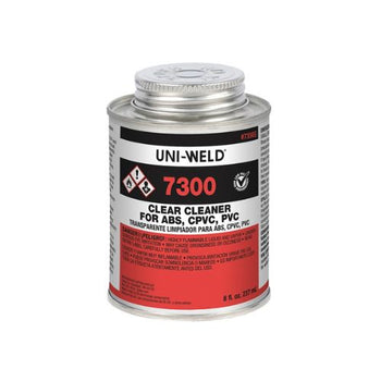 8 oz Clear Solvent Cleaner for PVC Joints Clear G7356S