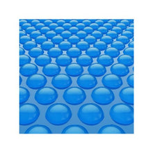 18 ft Round 16 Mil Solar Pool Cover Blue PE Bubble Swimming Pool Blanket Heat Retaining Cover for Daytime Heat Absorption & Nighttime Heat Retention