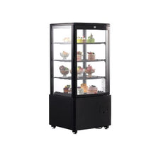 3-Tier Commercial 4 ft Refrigerated Bakery Showcase with LED Lighting and Frost Free Cooling