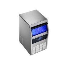 Automatic Commercial Ice Maker Machine with Drain Pump, 130 lbs/24H Ice Production