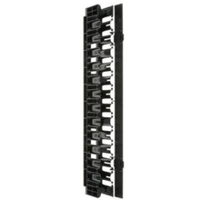 Polycarbonate Horizontal Single Sided Manager Black NCMHF1