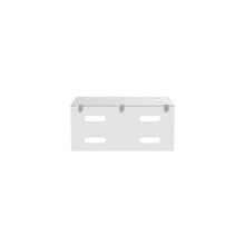 Steel Wire Basket Narrow Wall Mount Termination Bracket White PWBWMNWH