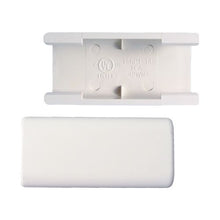 1 1/4 Surface Raceway Splice Cover Office White 045-TSR2FW-14