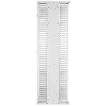Dual Sided Cable Manager 8 Wide Single Door White PE2VSD08WH