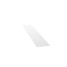 8 Inch Steel Powder Coated Cable Management Tray Protector White PWBTL8WH