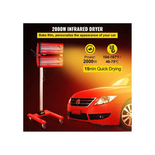 Professional 2000W Workshop Short-Wave Infrared Paint Curing Equipment
