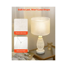 13x10 Inch Easy Assemble Medium Size Linen Drum Lampshades for Table Floor & Pendant Lights