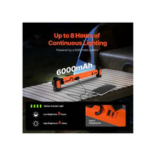 6000mAh Portable Rechargeable Cordless 1250LM Underhood Mechanic LED Light for Car Repair & Garage Use