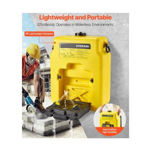 14 Gallon Portable Emergency Eyewash Station Dual Spray Nozzles, OSHA & ANSI Compliant Wall-Mount or Flat-Surface Yellow