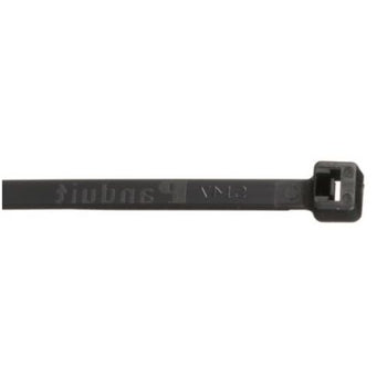 Heat Stabilized Intermediate Cross Section Cable Tie Black PLT1.5I-M300 (Pack of 1000)