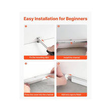 3.3 ft U-Shaped LED Aluminum Extrusion for Cabinet Lighting For Housing System 10 Pack