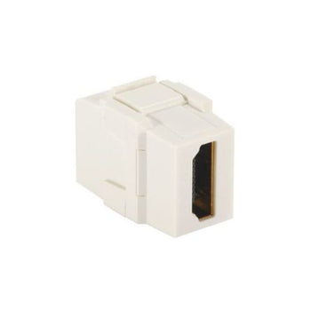 Type A Keystone HDMI 2.0 Module Coupler Off White NKHDMIIW