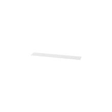 8 Inch Steel Powder Coated Cable Management Tray Protector White PWBTL8WH