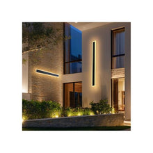 39.4 Inch Long Strip Weatherproof Modern LED Outdoor Wall Lighting Fixture 2 Pack