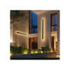 39.4 Inch Long Strip Weatherproof Modern LED Outdoor Wall Lighting Fixture 2 Pack