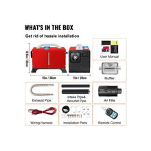 Compact Diesel Air Heating System with Single Outlet and Smart LCD Control 5KW