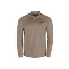 Durable Lightweight Sun Protection Hooded Work Shirt Brown M550N-L