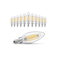 Traditional Warm White LED Candelabra LED Candle Light Bulbs Decorative Style