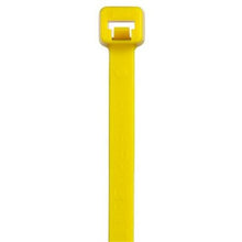 Nylon Plenum Intermediate Cross Section Cable Tie Yellow PLT1.5I-M4Y (pack of 1000)