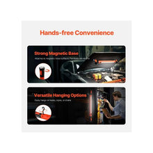 6000mAh Portable Rechargeable Cordless 1250LM Underhood Mechanic LED Light for Car Repair & Garage Use