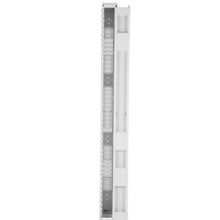 45RU Vertical 6 Wide Dual Sided Cable Manager White PE2VD06WH