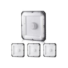 80W Outdoor 4 Pack LED 8800LM 5000K Daylight Canopy Ceiling Lighting Fixtures Kit For Garage & Warehouse