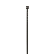 Miniature Plenum Rated UV Weather Resistant Cable Tie Black PLT1M-C0 (Pack of 100)