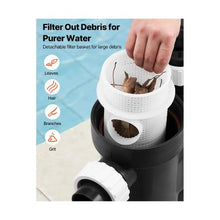 1.5 HP Variable Speed Swimming Pool Pump with Programmable Timer and Self-Priming Function