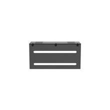 Wide Wire Basket Wall Mount Termination Bracket Black PWBWMWBL