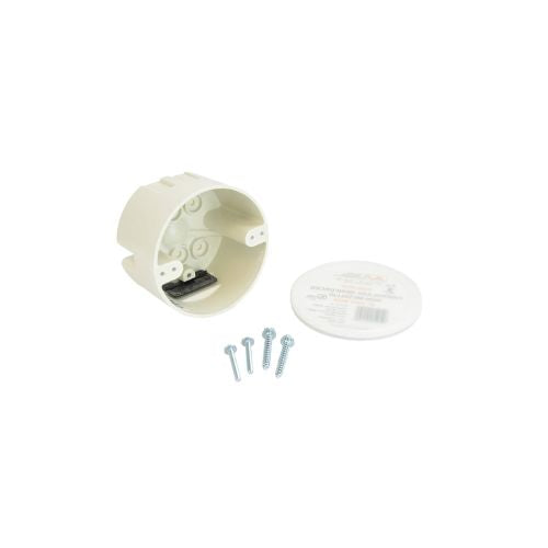 4 Inch Bottom Mount Ceiling Fan & Fixture Electrical Mount Box Off White 9350-KFR (Pack of 50)