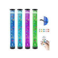 3.3 ft Decorative Relaxation Bubble Tube Aquarium Lamp for Bedroom Living Room