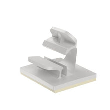 Latching Wire Clips Adhesive Natural LWC75-A-C (Pack of 100)