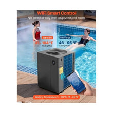 104,790 BTU In-Ground Pool Heat Pump with DC Inverter, WiFi & App Control for Pools Up to 27,738 Gallons