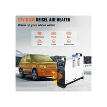 Fast Heating Multi Application 12V Diesel Air Heater with Remote Control and LCD Interface