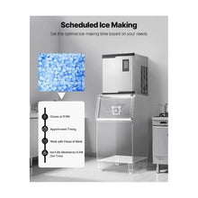 Heavy Duty Automatic Commercial Ice Maker Head with Scheduled Ice Making 300 lbs/24H