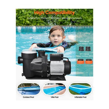 3450 RPM 3.0 HP Single-Speed Above Ground Swimming Pool Pump with 220V High-Power Motor