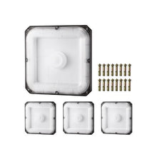 80W Outdoor 4 Pack LED 8800LM 5000K Daylight Canopy Ceiling Lighting Fixtures Kit For Garage & Warehouse