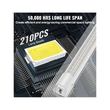 High Output 40W 4 Foot 6500LM LED Utility Shop Lights Garage & Warehouse 10 Pack