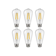 Classic Filament LED Bulbs 2700K Warm Glow Dimmable 800 Lumens for Home, Bedroom, Office, Farmhouse