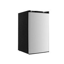 Compact 3.2 Cu.Ft Mini Fridge with Freezer Compartment, Adjustable Temperature & Glass Shelf for Home & Office
