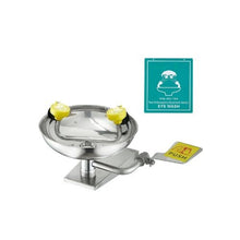 27 cm Wall-Mounted Emergency Eyewash Station Stainless Steel First Aid Eye Wash Unit 16.14 x 12.99 x 9.45 inch