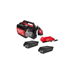 Portable Cordless Concrete Vibrator Kit With Dual Batteries MXF370-2XC